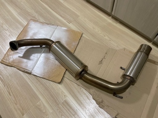 美品 メーカー不明 マフラー 86 brz zn6 zc6 前期 レア 美品 メーカー