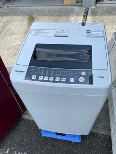 Hisense  5.5kg 洗濯機　HW-T55C 2020年製