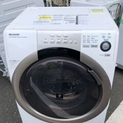 シャープ SHARP ES-S70-WL [ドラム式プラズマクラスター洗濯乾燥機