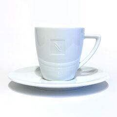 [Nespresso] ルンゴカップとソーサー（2セット）