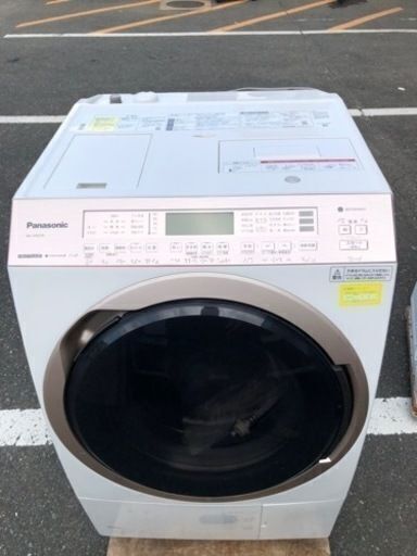 福岡市内配送設置無料　2020年式　パナソニック 11．0kgドラム式洗濯乾燥機 クリスタルホワイト NA-VX5E7R