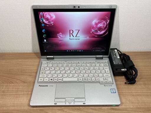 美品・Sim搭載＞08103 超軽量 Panasonic CF-RZ6８GB/SSD256 /i5 タッチパネル　office Win11