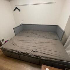 取引中  IKEA HEMNES  ヘムネスデイベッド 引き出し...