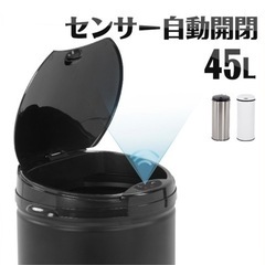 ゴミ箱45L 黒　ジャンク