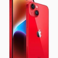 iPhone14 Plus RED 128GB　透明スマホケース...