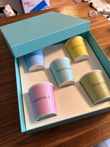 【新品未使用】Tiffany ティファニー カップ セット