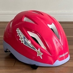 ブリジストンのジュニア用ヘルメット SG規格準拠　ピンク
