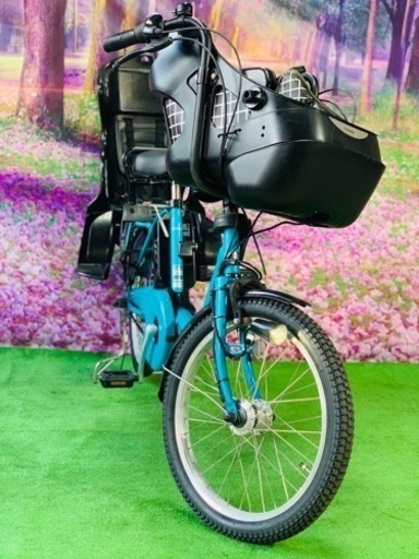 ❹ 5656子供乗せ電動アシスト自転車パナソニック3人乗り対応20インチ