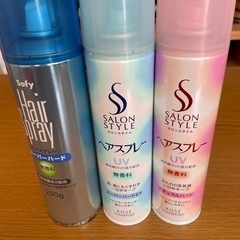 ヘアスプレー　無香料　ハード