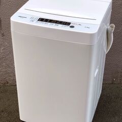 ㊱【税込み】ハイセンス 5.5kg 全自動洗濯機 HW-K55E 2021年製【PayPay使え