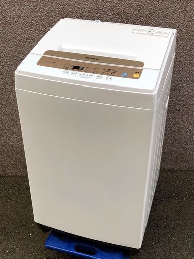 ㉒3F【税込み】アイリスオーヤマ 5kg 全自動洗濯機 IAW-T502EN 2019年製【PayPay使えます】