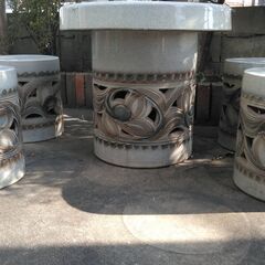 ガーデンテーブル、イスセット　中古品　【取引決定しました】