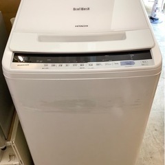 2018年式 8kg HITACHIビートウォッシュ 洗濯機 BW-V80FE5 8キロのビートウォッシュ 洗濯機 BW-V80Cをふじみ野市で拝見