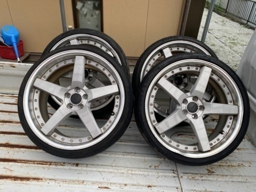 19インチアルミホイールワークWORK GNOSIS. GR3 9.0J+47 プリウス  