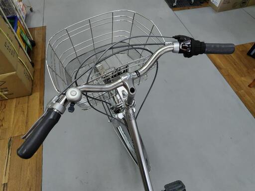 J002☆多少の使用感有り☆軽快自転車☆ALTEA☆6段変速☆LEDオート☆27