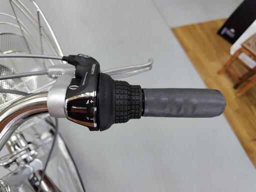 J002☆多少の使用感有り☆軽快自転車☆ALTEA☆6段変速☆LEDオート☆27