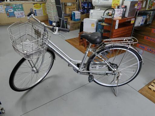 J002★多少の使用感有り★軽快自転車★ALTEA★6段変速★LEDオート★27インチ