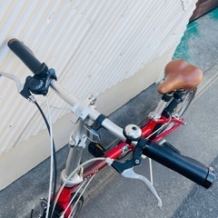 【売約済】ダホン DAHON Boardwalk  D7　ボードウォーク D7　折りたたみ　自転車　ギア　付き　赤系　インターナショナル　フォールディング　バイク　７段　ギア　検) HAC052 [Boardwalk i5 20インチ Mレッド] コンパクト　ユニセックス　車載　街乗り　町乗り　ちょい乗り　スポーツ