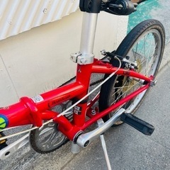 【売約済】ダホン DAHON Boardwalk  D7　ボードウォーク D7　折りたたみ　自転車　ギア　付き　赤系　インターナショナル　フォールディング　バイク　７段　ギア　検) HAC052 [Boardwalk i5 20インチ Mレッド] コンパクト　ユニセックス　車載　街乗り　町乗り　ちょい乗り　スポーツ