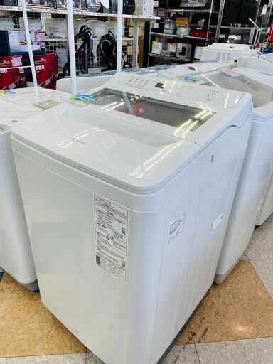 Panasonic(パナソニック) 10kg洗濯機 定価￥115,800 2021年 NA-FA100H9 ビッグサークル投入口 358