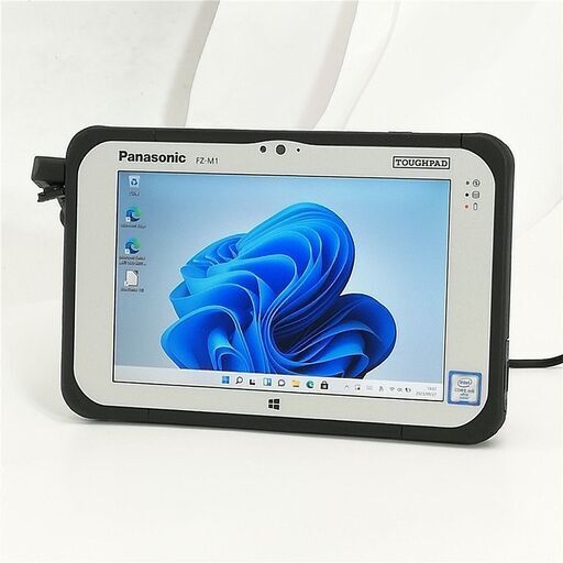 送料無料 7型 タブレット Panasonic TOUGHPAD FZ-M1F150XVJ 中古美品 CoreM5-6Y57 4GB 高速SSD 無線 Bluetooth Webカメラ Windows11 Office済