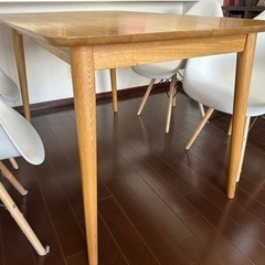 オーク材ダイニングテーブル ※値引き条件有り