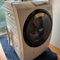 【ネット決済】ジャンク 難あり ドラム洗濯機  BD-S8800 R