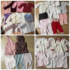 【お話中】女の子80サイズ　秋服　冬服　秋冬　まとめ売り