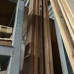 【値下げ】【新品】ウリン材９本　ハードウッド　材木　倉庫保管　木材