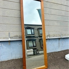 unico ミラー BREATH 幅55 全身鏡 無垢材 家具 Y195 【公式通販】