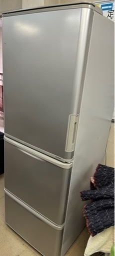 シャープ ノンフロン冷凍冷蔵庫 3ドア どっちもドア 350L SJ-W351E-S SHARP