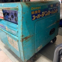 DENYO GAW-180SS 溶接 発電機 ガソリンエンジン バッテリー付属なし