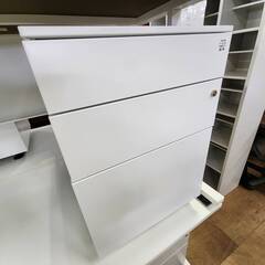 【愛品倶楽部柏店】在庫複数！弘益/アイリス デスク+キャビネットSET 鍵付き