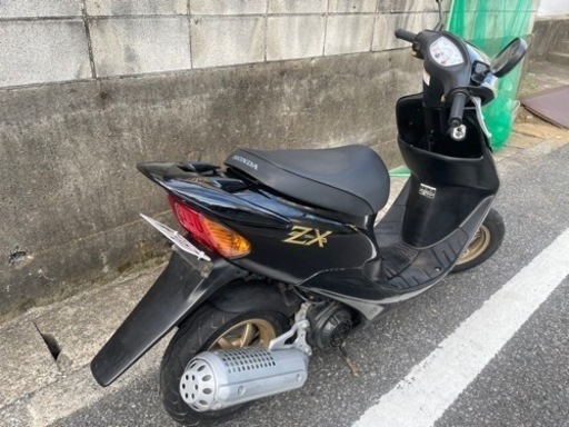 原付 ライブディオZX 2型 規制後最終 カスタム 外装難あり ライダース