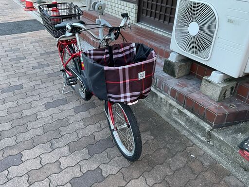 9/30夜限定　ヤマハ電動アシスト自転車　PAS SION-U PA20SU　赤　ほぼ未使用