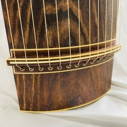 練習用に‼️】?福山琴? 琴 13弦 花柄装飾付き 練習用琴