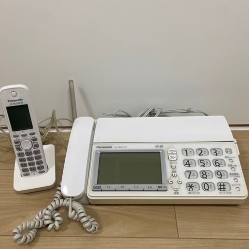 パナソニック　電話機　KX-PD601-W 親機 KX-FKD502-W  子機