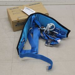 未使用 トーヨー 傾斜面用安全帯 No.KE-52 胴ベルト型安全帯 法面工事や足場作業の滑落・かつ墜落防止 (HD1726axwY)