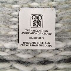 【新品】ハンドニット ブルゾン　本場アイスランド産