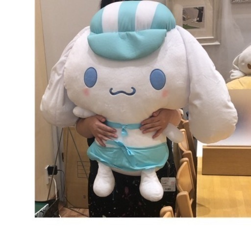 シナモロールカフェ限定ムニュムニュぬいぐるみ(LL)