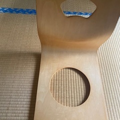 【美品】曲げ木座椅子 ナチュラル　木製