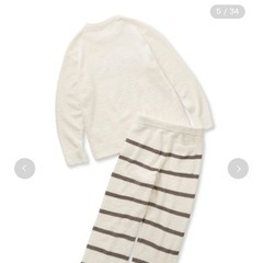 【ポケモンスリープ】ベビモコジャガードプルオーバー&ロングパンツセット