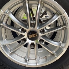 BBS中古17インチ265/65R/17豊田クルーザーから外した物2本セット