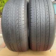 BBS中古17インチ265/65R/17豊田クルーザーから外した物2本セット