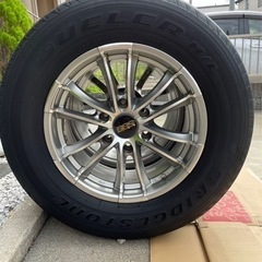 BBS中古17インチ265/65R/17豊田クルーザーから外した...