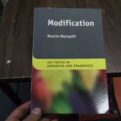 Modification (Key Topics in Sema...