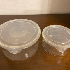Iwaki パック　レンジ　2個　耐熱ガラス