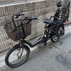 終了‼️極美品☆新品交換パーツ多数 子乗せ電動自転車✨️ YAMAHA