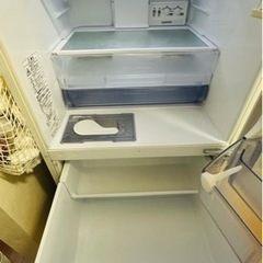 三菱の白い冷蔵庫をお譲りします！