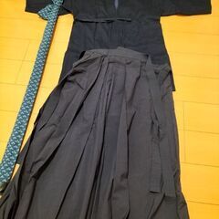 剣道の道着と竹刀、新品同様です。
